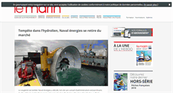 Desktop Screenshot of lemarin.fr